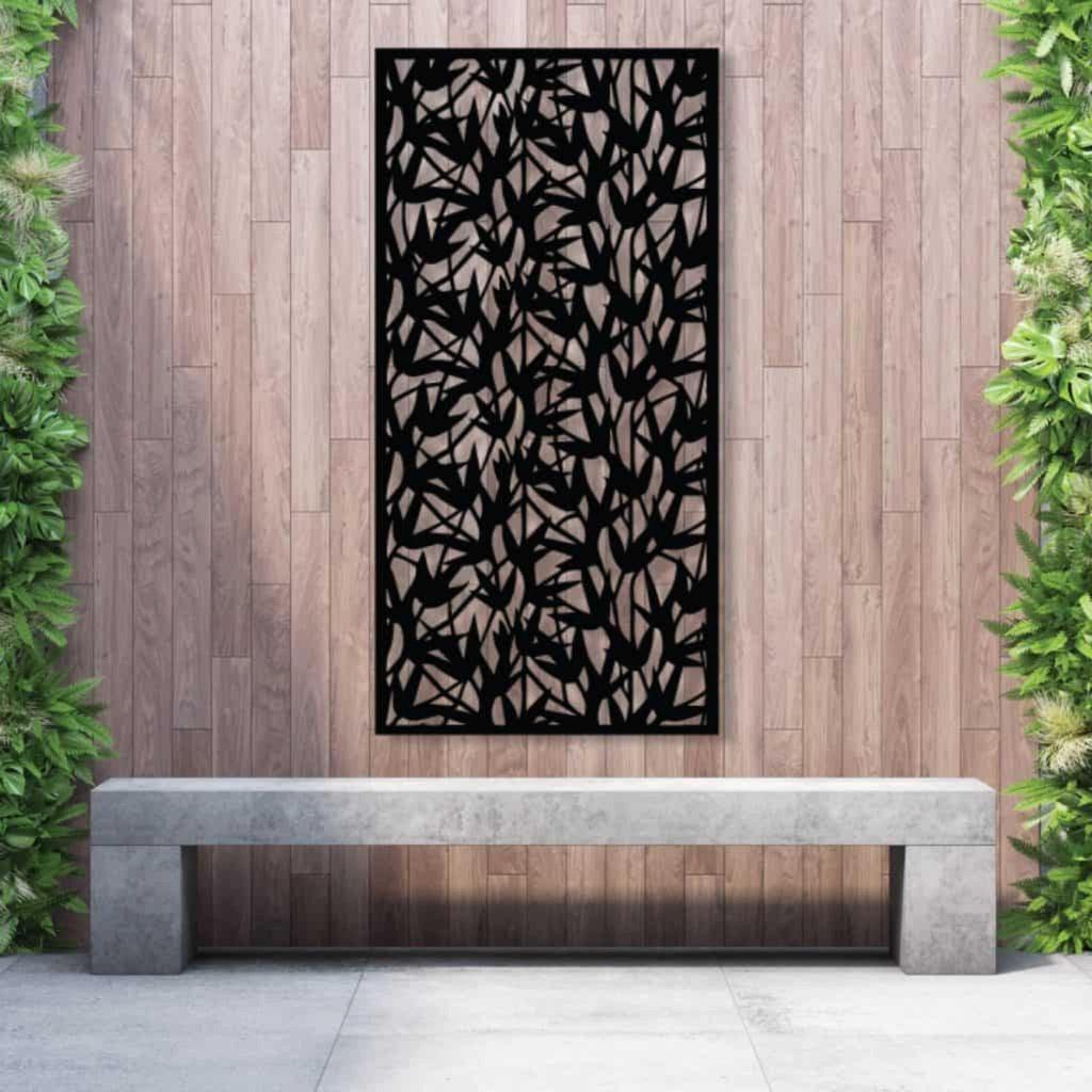 Designskjerm | Kompositt Sort | Bamboo-Designskjerm-Core Landscape Products-90 x 180cm-Kvalitetstid AS