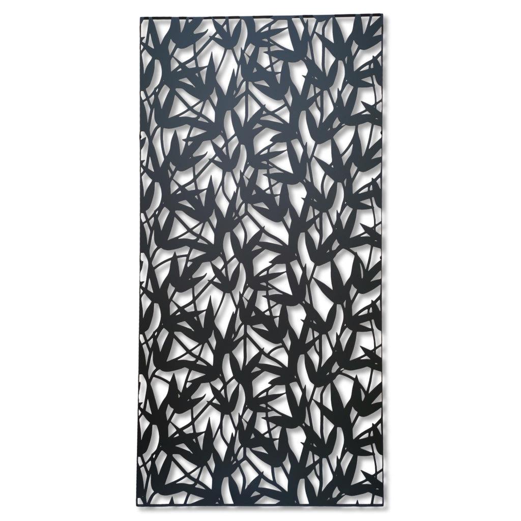 Designskjerm | Metall Sort | Bamboo-Designskjerm-Core Landscape Products-60 x 120cm-Kvalitetstid AS