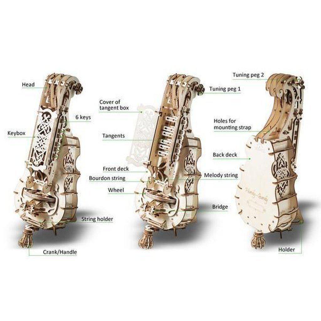 Dreielire | Hurdy-Gurdy-Byggesett-Ugears-Kvalitetstid AS
