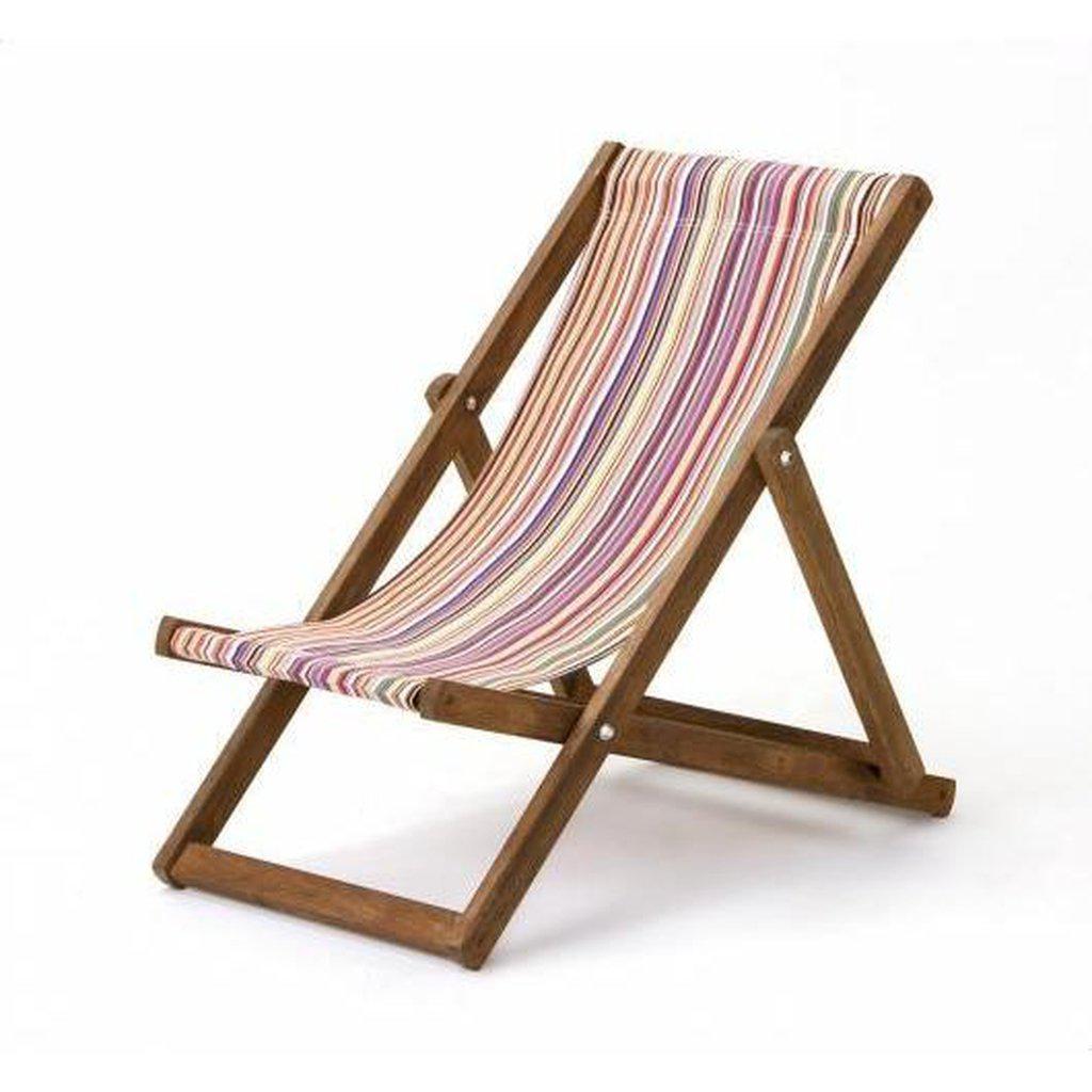 Fluktstol til barn | 7-12 år-Fluktstoler-Southsea Deckchairs-Vevet Bomull-WC37-Kvalitetstid AS