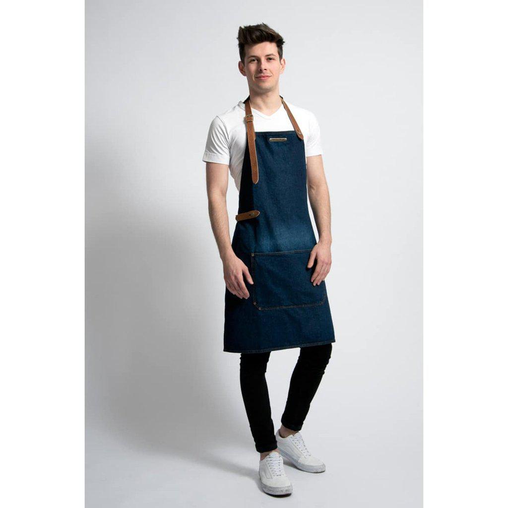 Forkle | Denim - Full Lengde-Hage-Stalwart Crafts-Skinn-Kvalitetstid AS