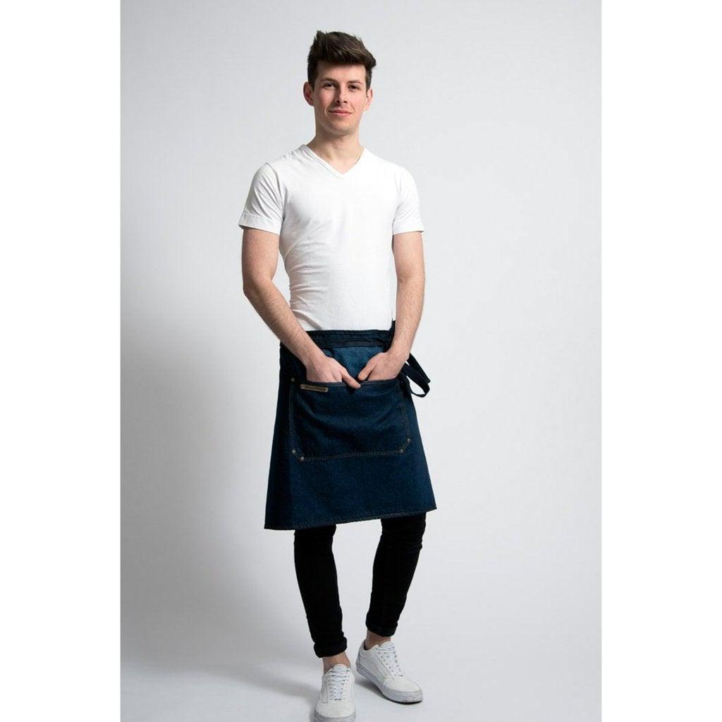 Forkle | Denim - Hofte - Lang Lengde-Hage-Stalwart Crafts-Kvalitetstid AS