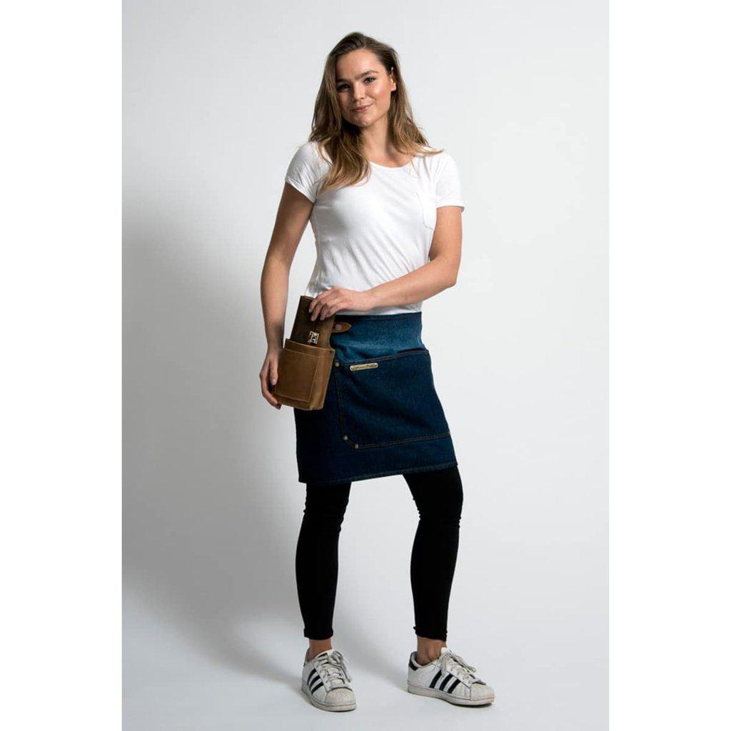 Forkle | Denim - Hofte - Korte Lengde-Hage-Stalwart Crafts-Kvalitetstid AS