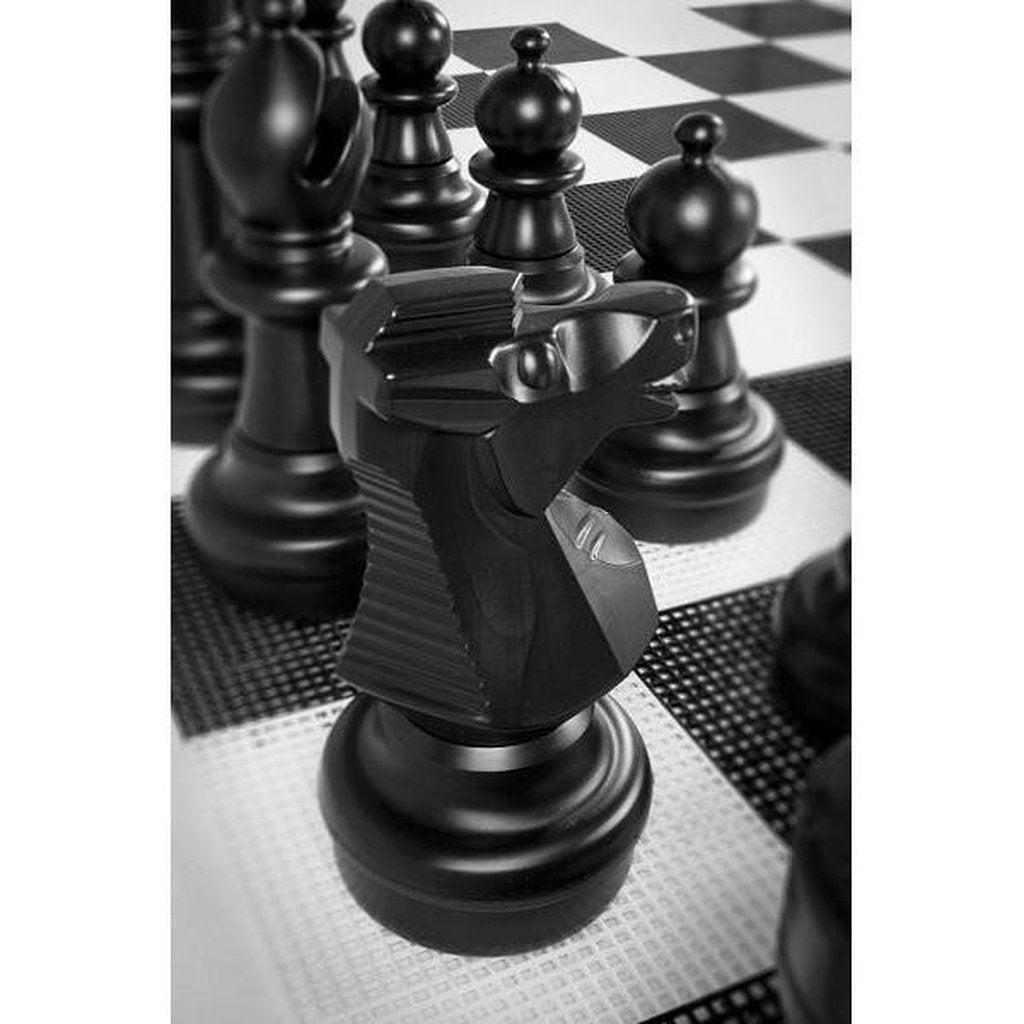 Gigantsjakk-brikker (enkeltvis)-Tilbehør-Uber Games-Hvit-Konge-Kvalitetstid AS