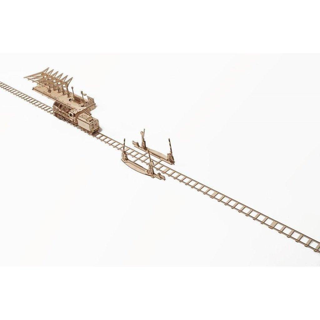 Model Set of rails with crossings-Byggesett-Ugears-Kvalitetstid AS