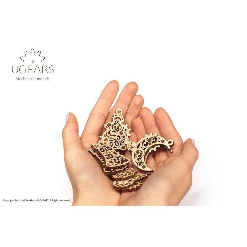 Model U-Fidget Gearsmas-Byggesett-Ugears-Kvalitetstid AS