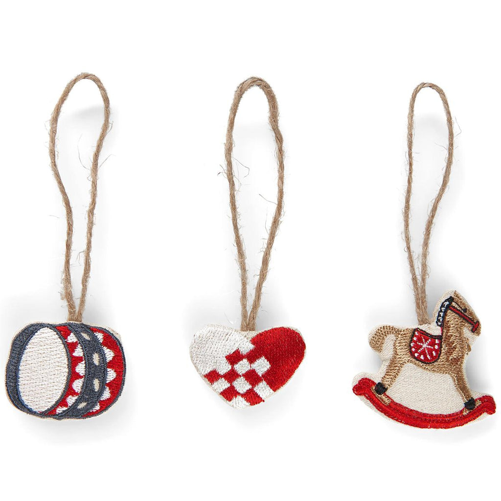 Julepynt Klassiske Motiver - Hjerte, Gyngehest, Tromme-Ranke-Langkilde & Søn-Kvalitetstid AS