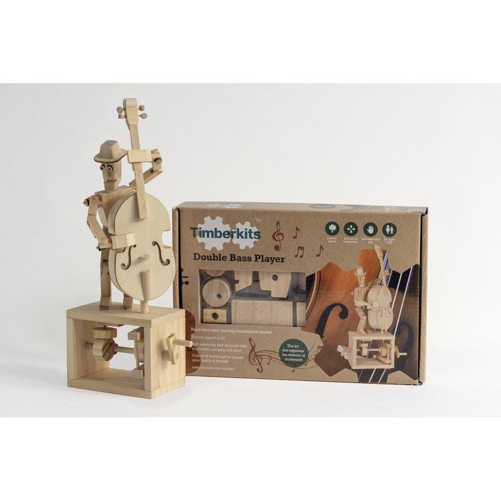 Kontrabass | Double Bass Player-Byggesett-Timberkits-Kvalitetstid AS