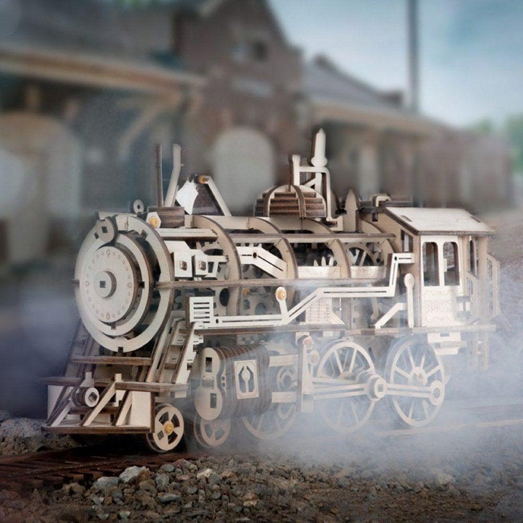 Locomotive | Fjærdrevet-Byggesett-Robotime-Kvalitetstid AS
