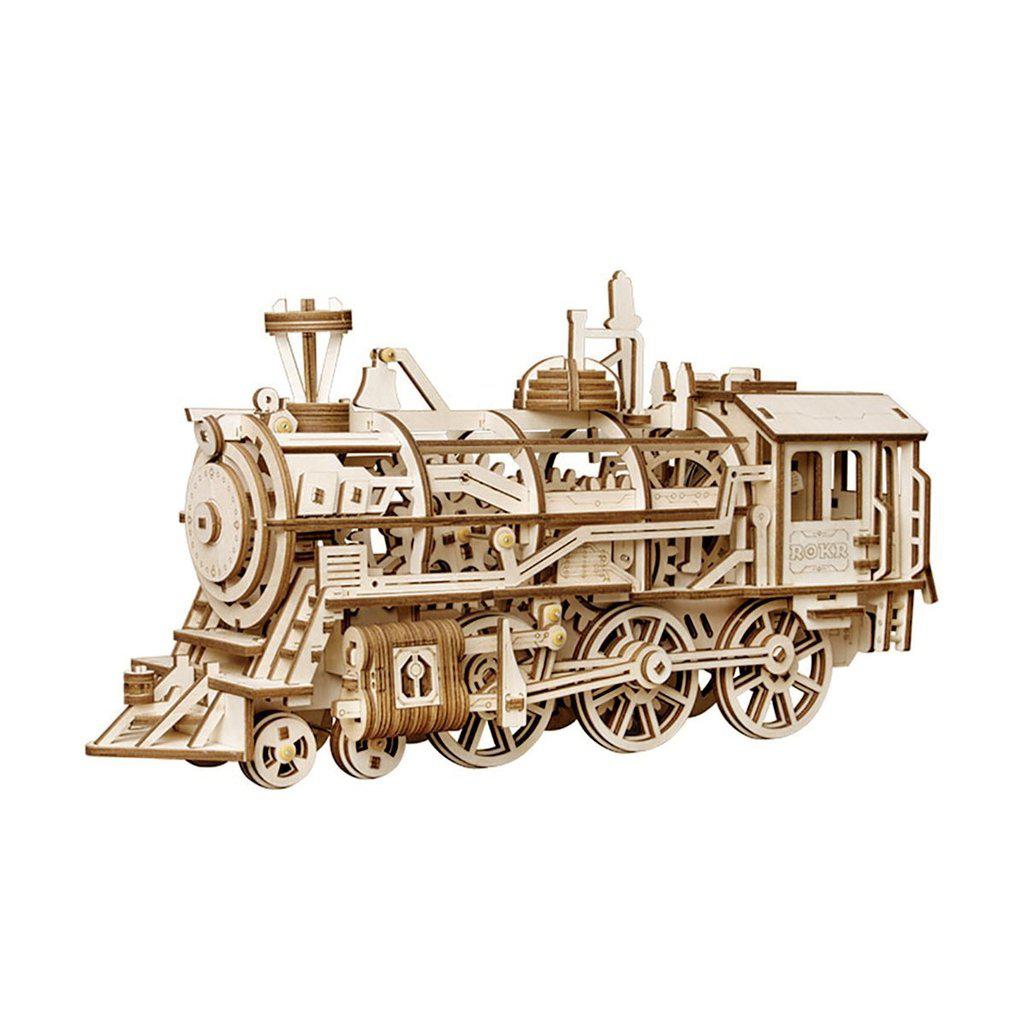 Locomotive | Fjærdrevet-Byggesett-Robotime-Kvalitetstid AS