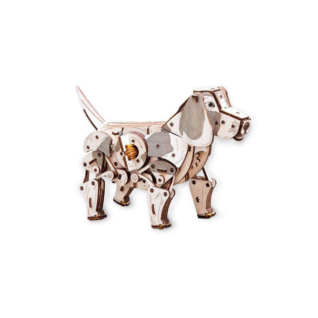 Mekanisk hund-Byggesett-Eco-Wood-Art-Kvalitetstid AS