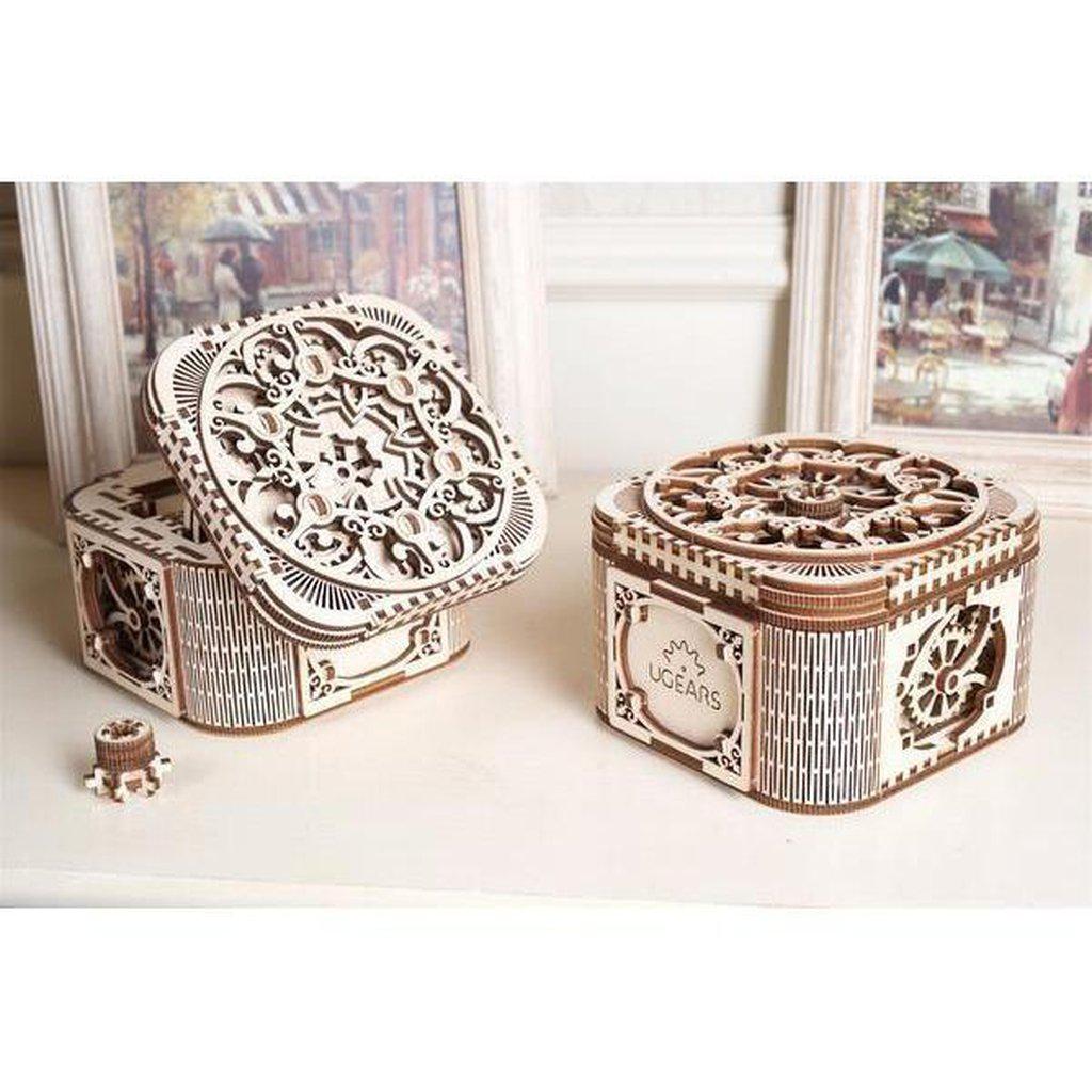 Mekanisk skattekiste-Byggesett-Ugears-Kvalitetstid AS