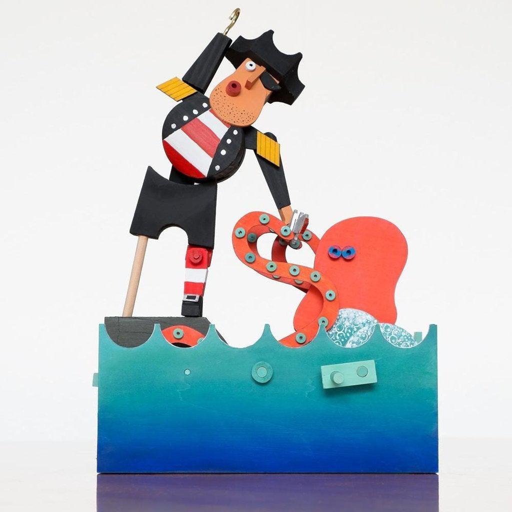 Panisk Pirat | Pirate Panic-Byggesett-Timberkits-Kvalitetstid AS