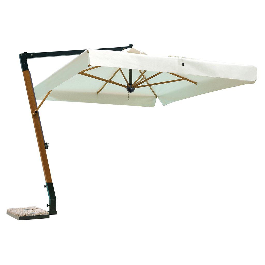 Parasoll Palladio Braccio | m/sidearm-Parasoller-Scolaro-3.5 (rund)-Natur-Uten volanger-Kvalitetstid AS