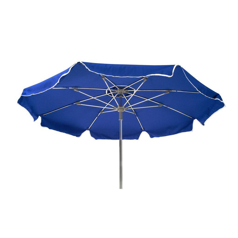 Parasoll Pamela | Midstilt stang-Midtstilte parasoller-Balliu-Balliu fabric (textilene)-Uten volanger-Blue-Kvalitetstid AS