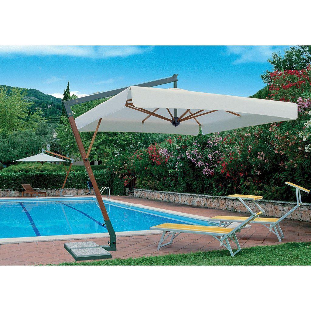 Parasoll Torino Braccio | m/sidearm-Sidestilte parasoller-Scolaro-3.5-Natur-Uten volanger-Kvalitetstid AS