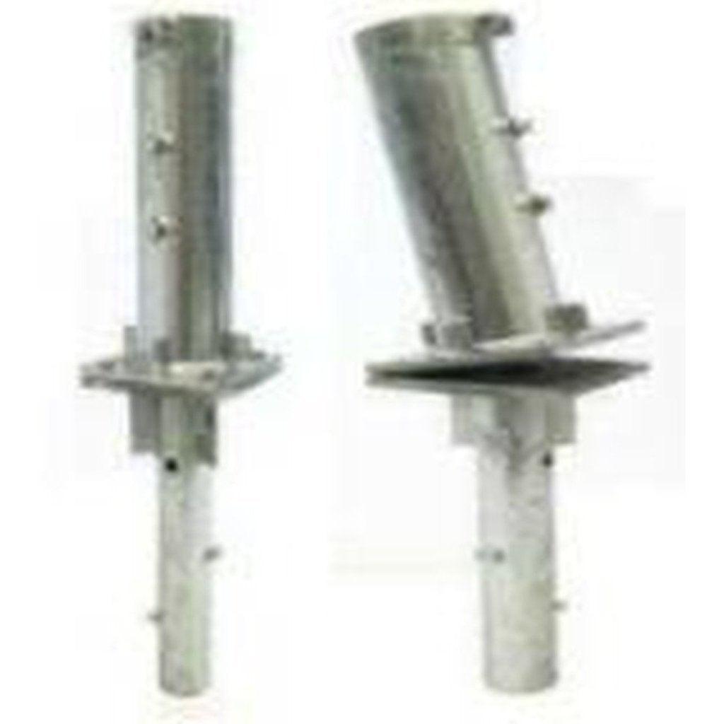 Parasollfot for nedstøping | For Uhlmann type TL / TLX / TXS / TX / TXV / Fx 110mm mast-Tilbehør-Uhlmann-26mm-TL, hengslet-Kvalitetstid AS