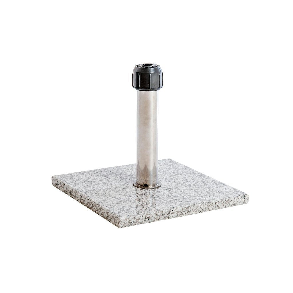 Parasollfot til midtstilt parasoll | Granitt-UtemĂžbler-Alexander Rose-20kg-Kvalitetstid AS