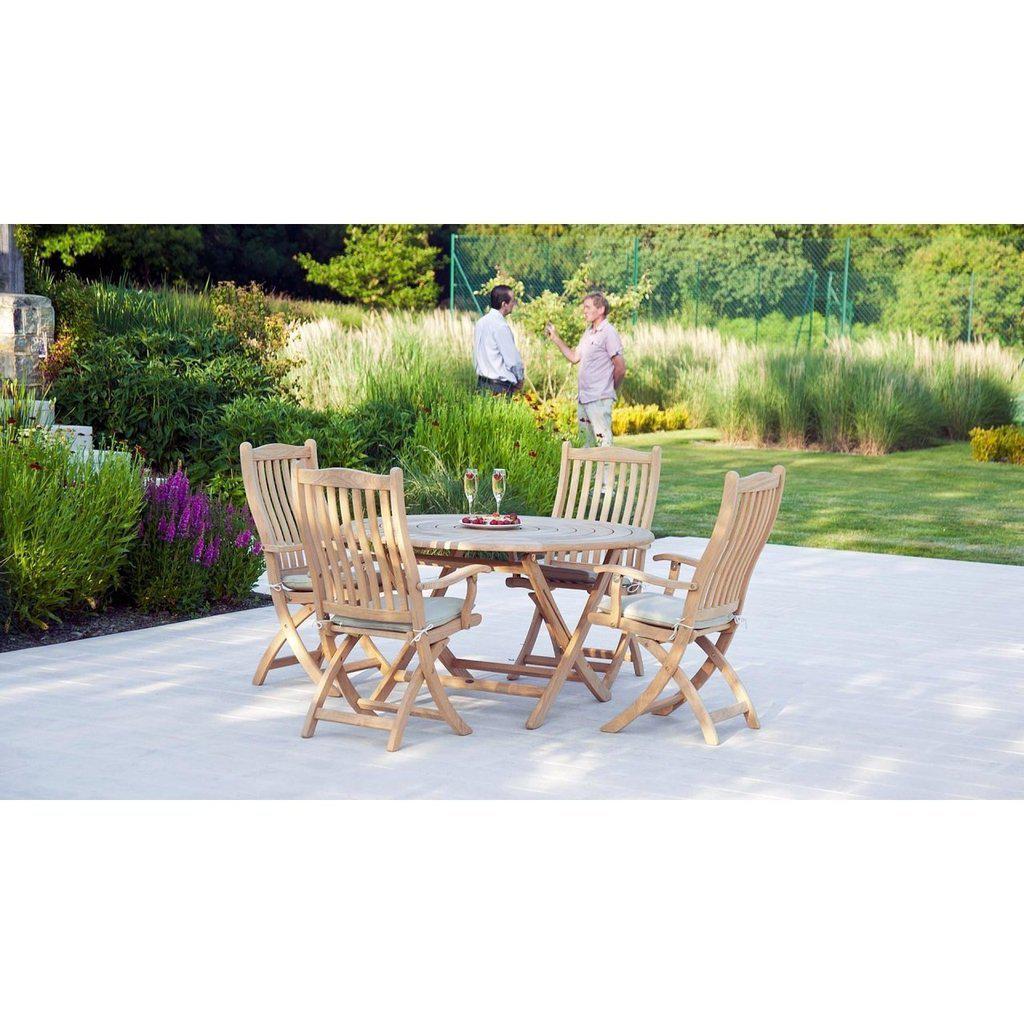 BENGAL FOLDING TABLE 1.30M-Utemøbler-Alexander Rose-Kvalitetstid AS