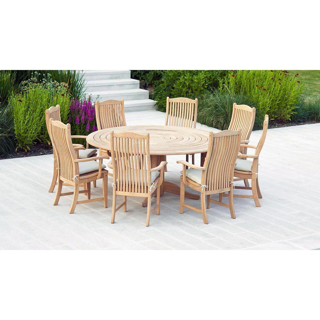 Rundt spisebord BENGAL | 8 pers-Utemøbler-Alexander Rose-Kvalitetstid AS