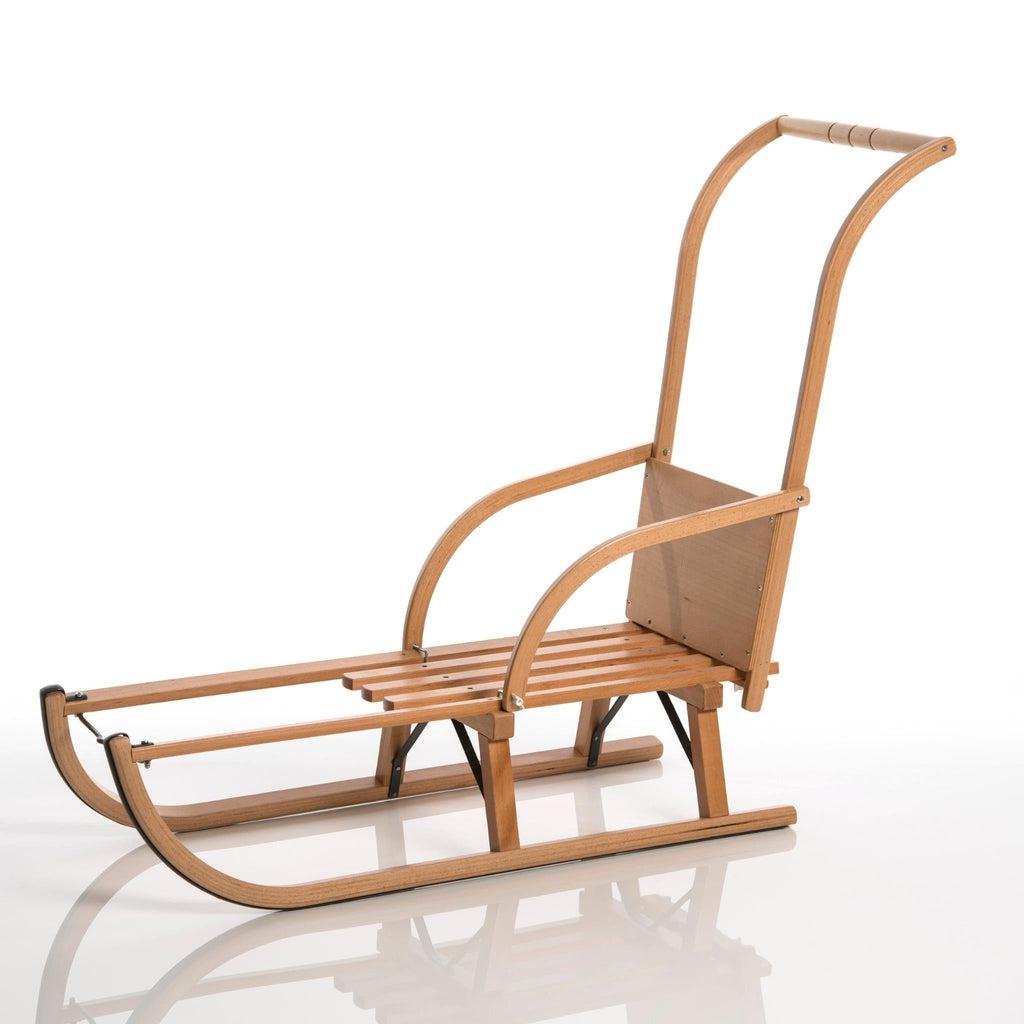 Ryggstøtte m/ håndtak - Solid tre-Trekjelker Tilbehør-Sirch-Kvalitetstid AS