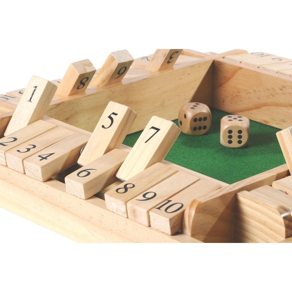 Shut the box, 4 spillere-Shut the box-Engelhart-Kvalitetstid AS