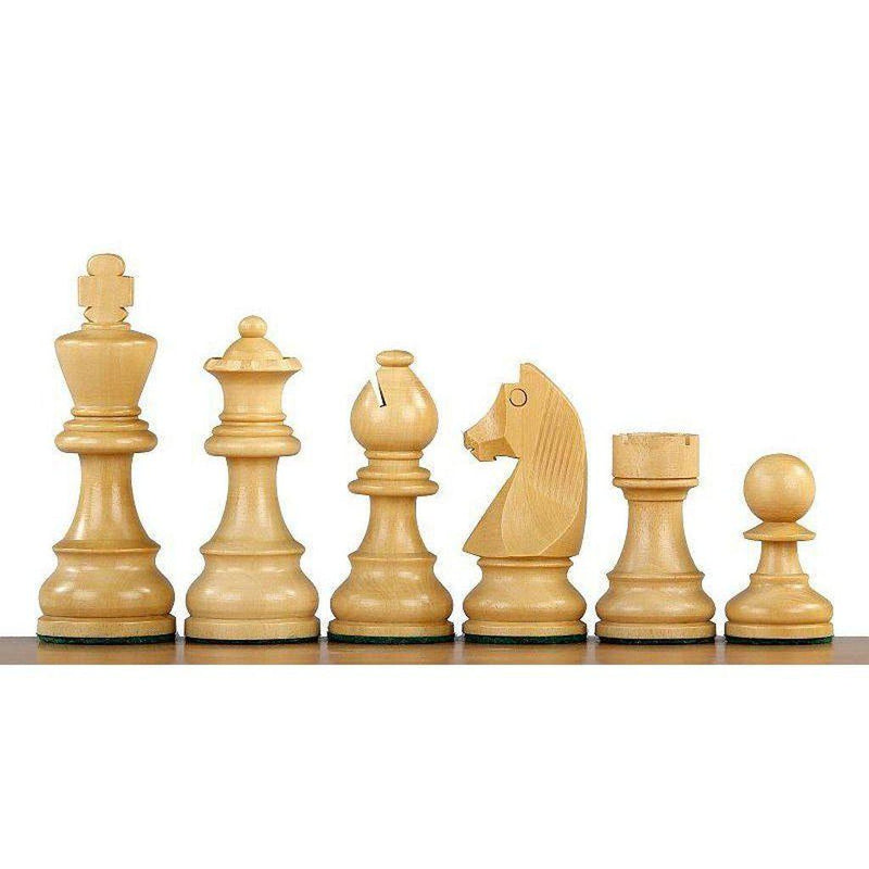 Sjakkbrikker | Indisk stil -Fransk-Bordspill-Sunrise Chess-3.75"-Kvalitetstid AS