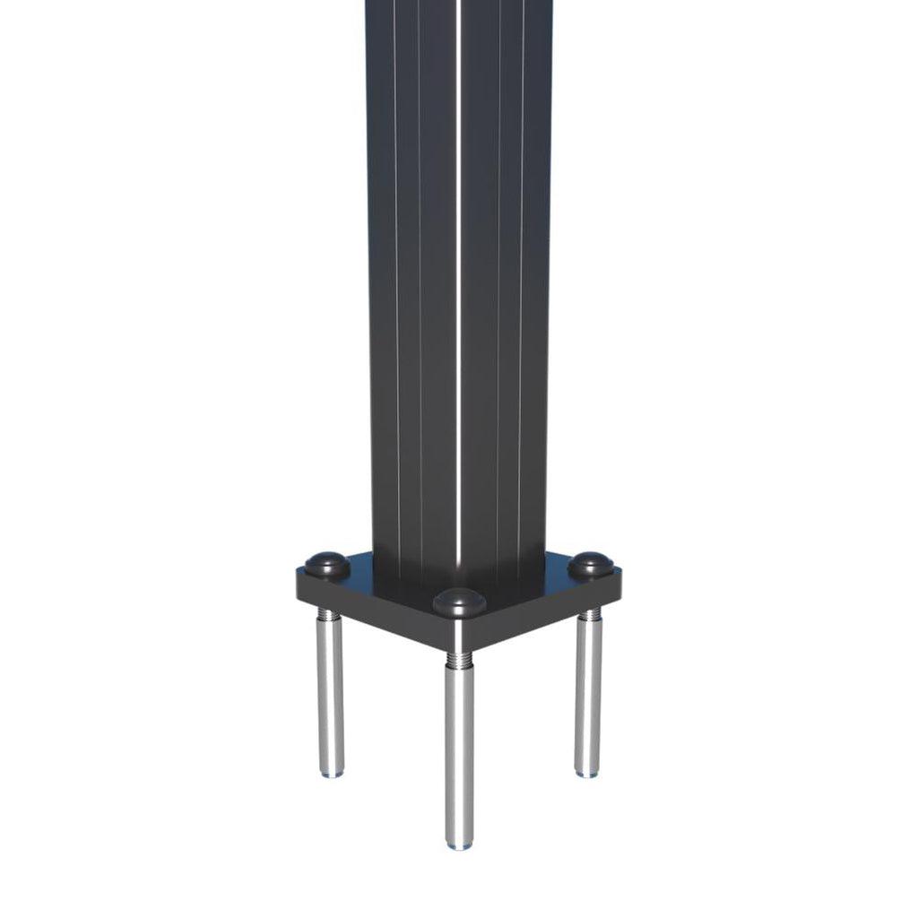 Stolpe til metall designskjerm-Designskjerm tilbehør-Core Landscape Products-1350 cm-Kvalitetstid AS