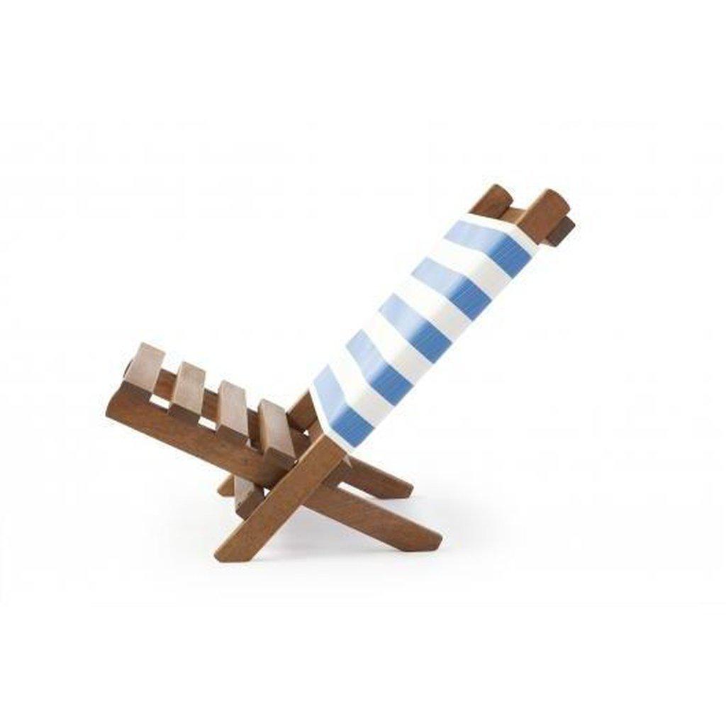 Strandstol sammenleggbar-Fluktstoler-Southsea Deckchairs-Bomullsprint-PCBW-Kvalitetstid AS