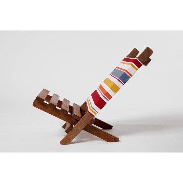 Strandstol sammenleggbar (Fistral Chair) | Vevd Bomull-Fluktstoler-Southsea Deckchairs-WC99-Kvalitetstid AS