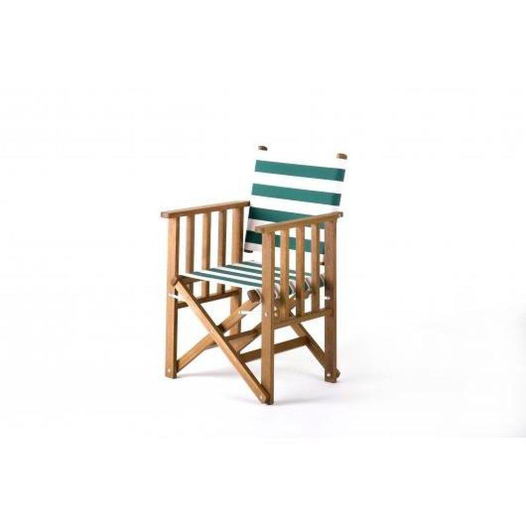 Tennisstol sammenleggbar | Bomull-Fluktstoler-Southsea Deckchairs-Bomullsprint-PCBW-Kvalitetstid AS