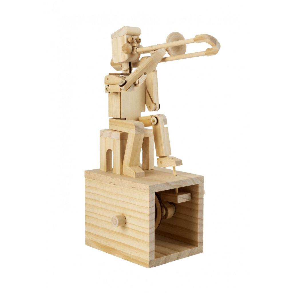 Trombonist | Trombone player-Byggesett - mekaniske-Timberkits-Kvalitetstid AS