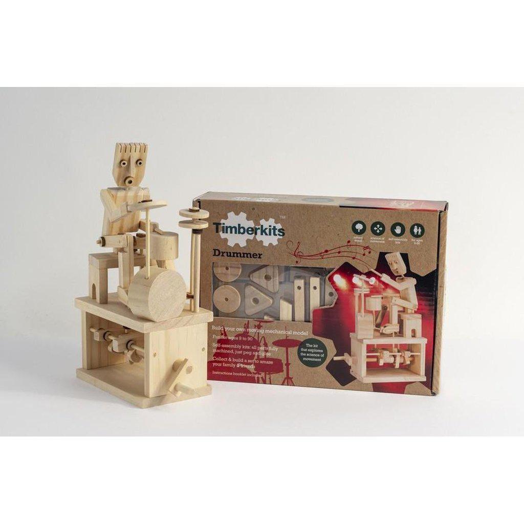 Trommis | Drummer-Byggesett-Timberkits-Kvalitetstid AS