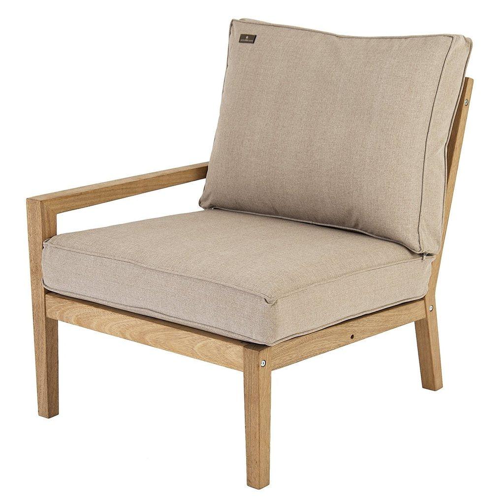 Loungeserien TIVOLI venstre hjørnemodul-Utemøbler-Alexander Rose-Beige-Kvalitetstid AS