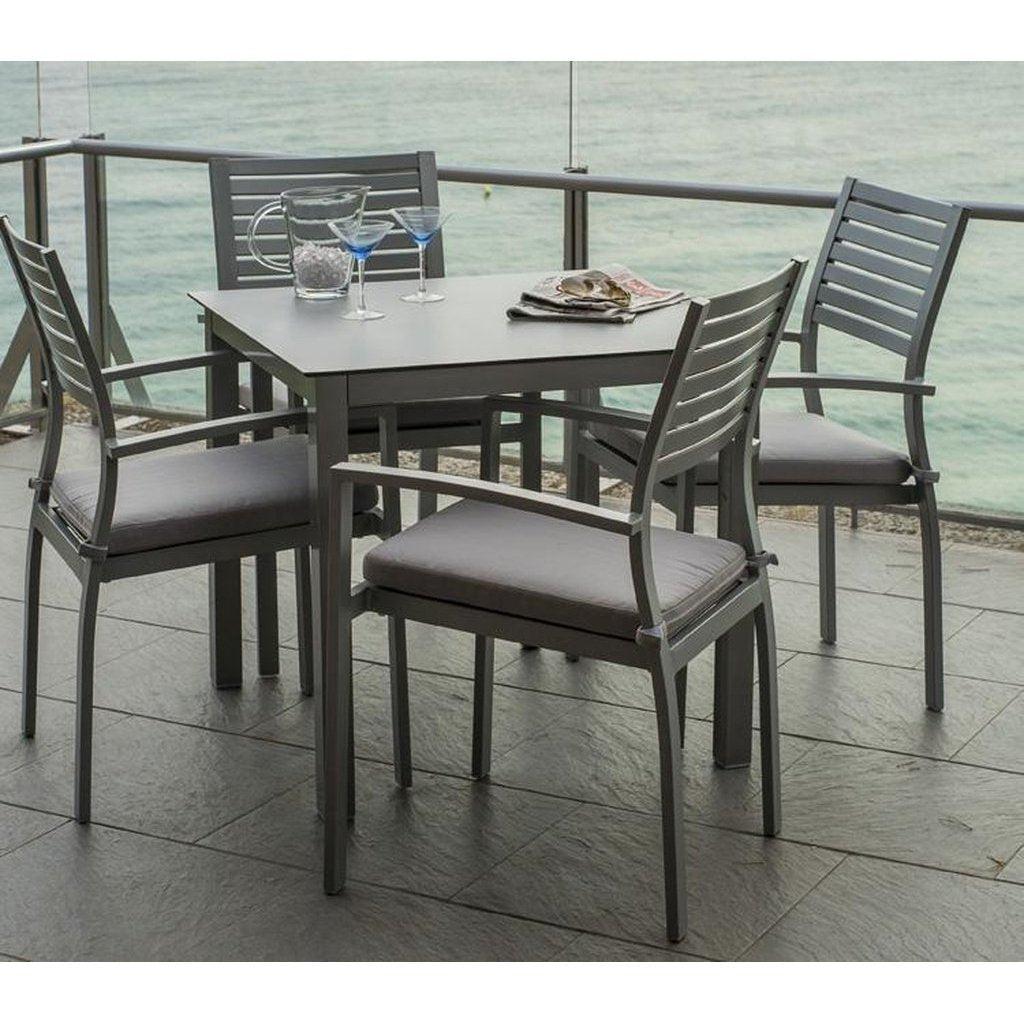 Spisestol | Paris-UtemĂžbler-Balliu-Matt: White-WHITE-Kvalitetstid AS