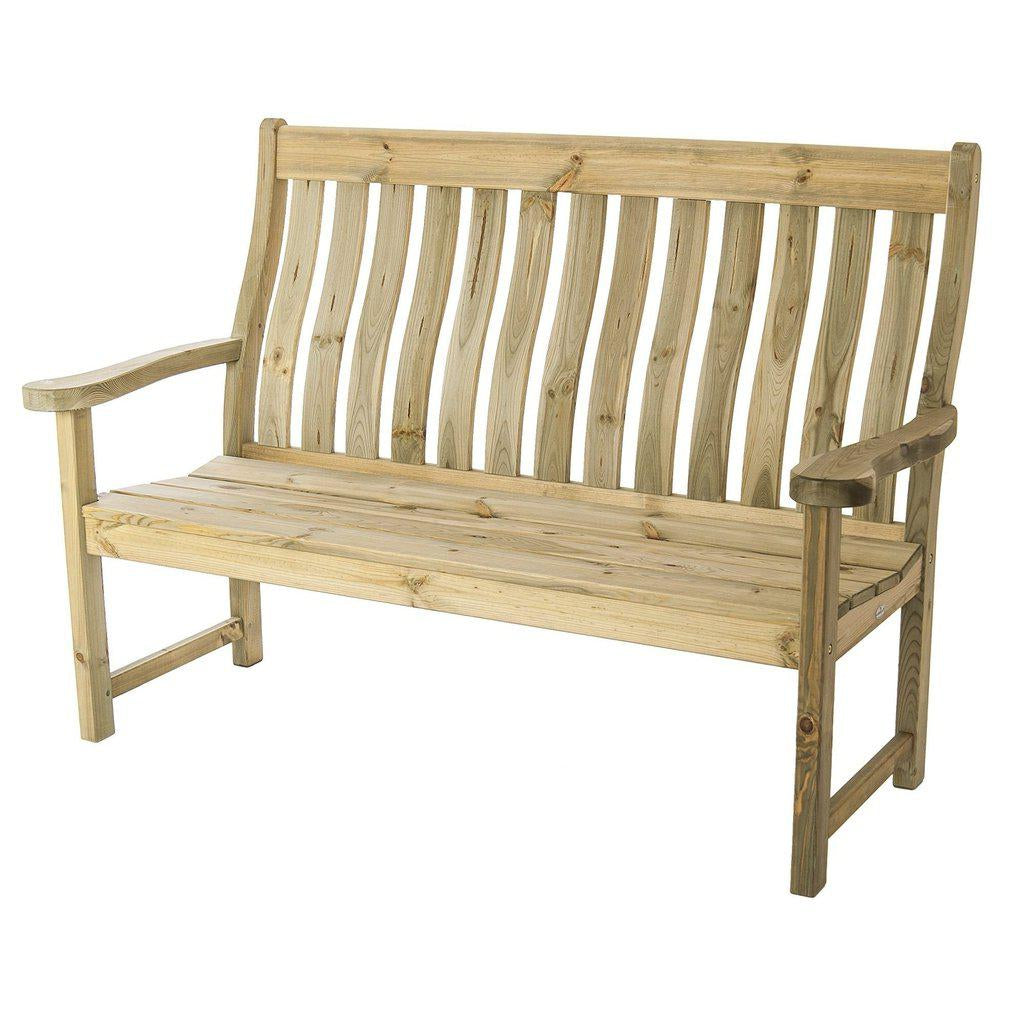 Utebenk i furu 157 cm-Utemøbler-Alexander Rose-Kvalitetstid AS