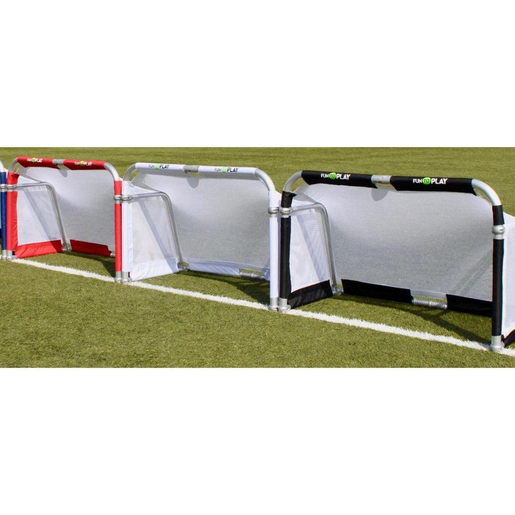 Sammenleggbare fotballmål – spill fotball hvor som helst