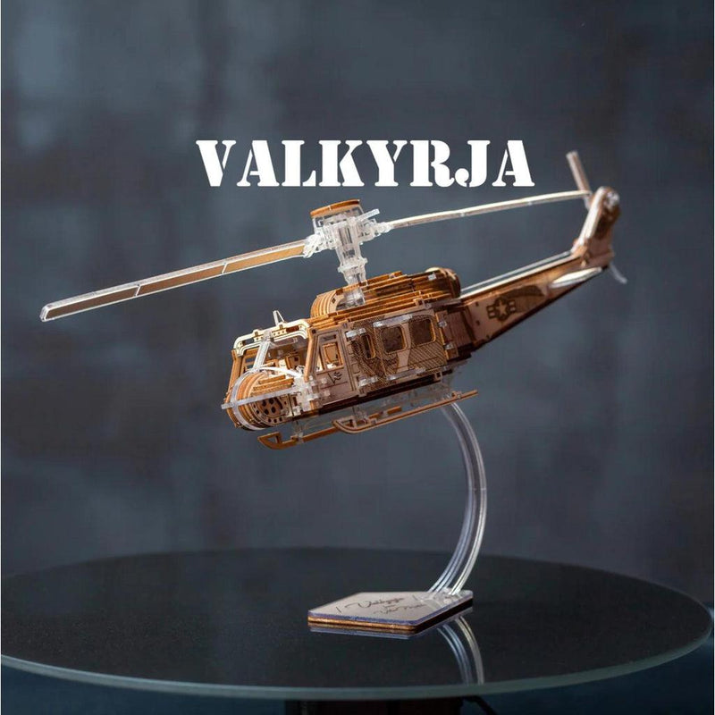 Helikopter | Valkyrja-Byggesett - mekaniske-Viter Models-Kvalitetstid AS