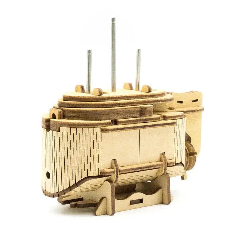 Escape Room Puzzle Box | Tesla's Boat-Pusleboks-Puzzle Potato-Kvalitetstid AS
