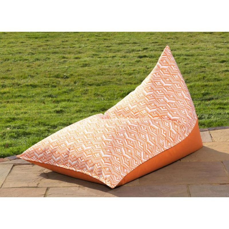 Bean Bag Lounger | Inne & Ute-Utemøbler-Armadillo Sun-Tulip Orange-Kvalitetstid AS