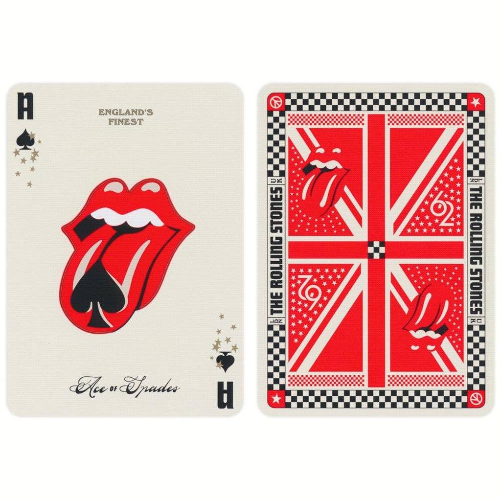 The Rolling Stones Theory11 Premium Kortsett Med FSC Papir-Kortstokker-Cardshouse-Kvalitetstid AS
