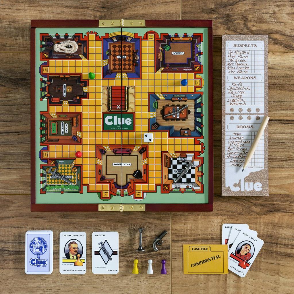 Clue Deluxe - Reiseutgave-WS Game Company-Kvalitetstid AS