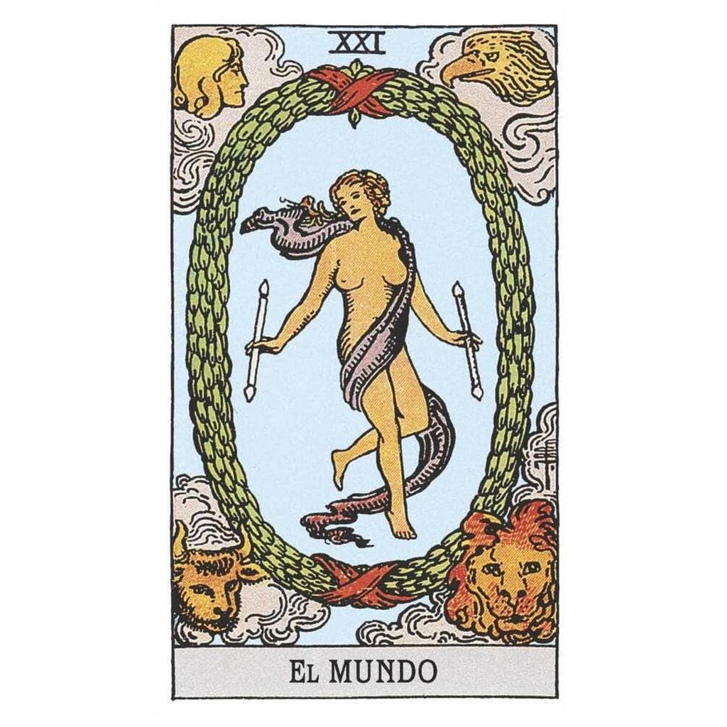 Tarotkort Waite Blue Edition For Tarotentusiaster Og Nybegynnere Cardshouse 78 Kort 32 Sider Bok Foldet Eske-Kortstokker-Cardshouse-Kvalitetstid AS