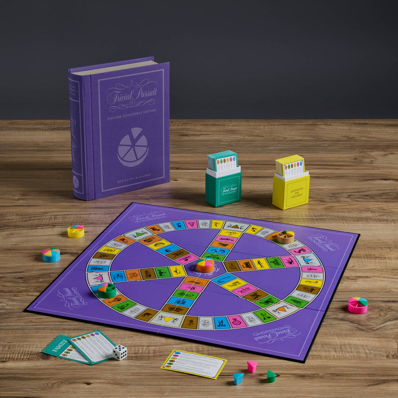 Trivial Pursuit Vintage Bookshelf Edition-WS Game Company-Kvalitetstid AS