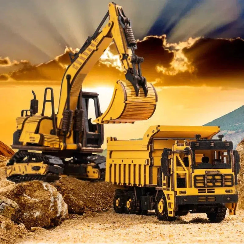 Dump Truck | Lastebil med tipp-Robotime-Kvalitetstid AS