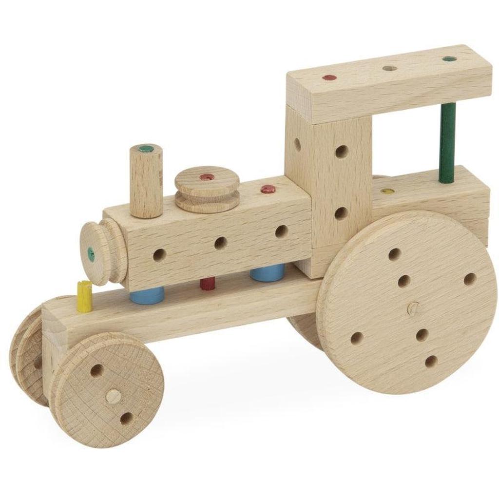 Explorer E099 Byggesett I Tre Fra Matador For Barn 5 År Og Oppover 99 Deler Med Hammer Og Tang Malbok Med 35 Byggidéer-Matador-Kvalitetstid AS