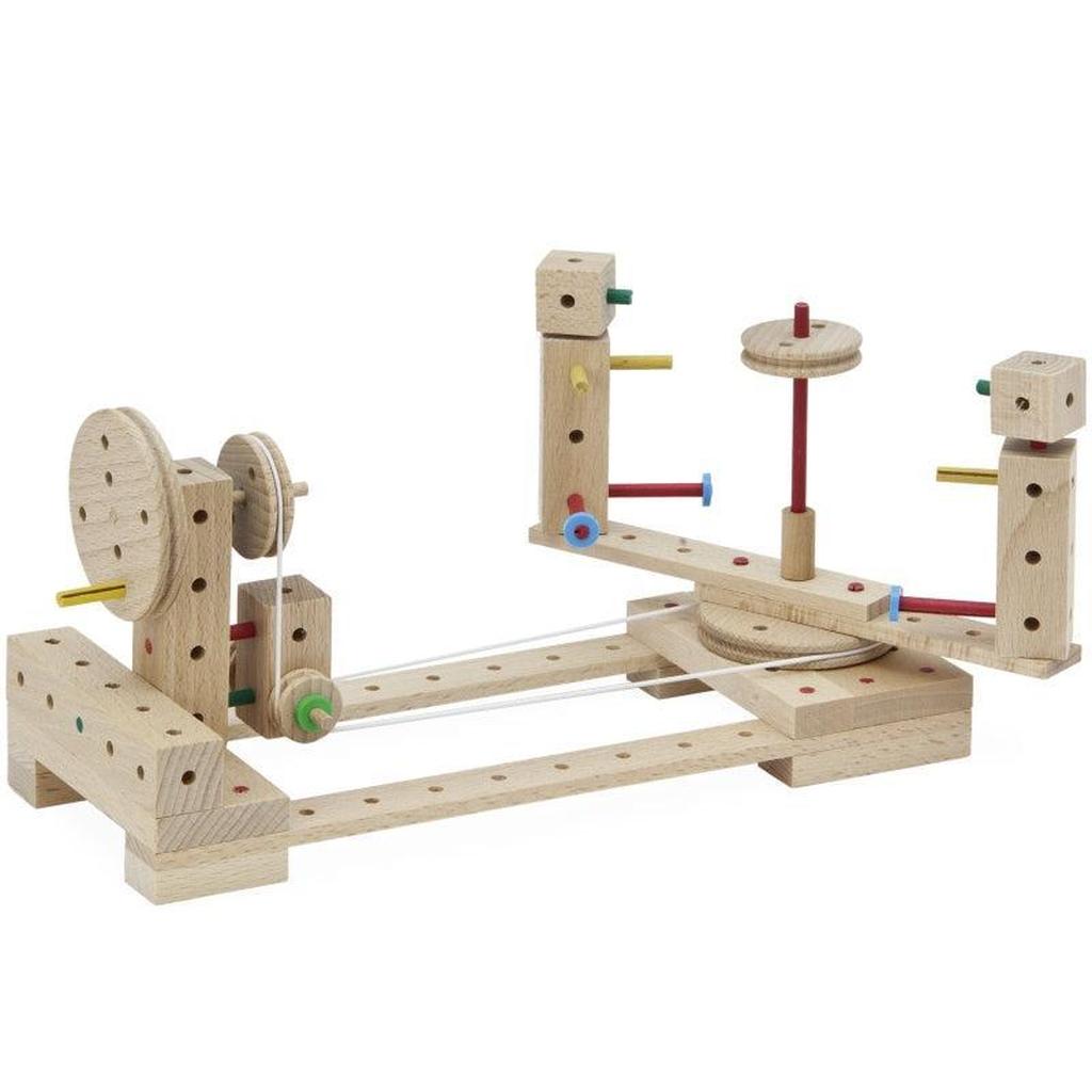 Explorer E222 Byggesett I Tre Matador 100 Prosent Østerriksk Tre Stabilt Og Holdbart For Barn Fra 5 År Inkl Hammer Tang 222 Deler-Matador-Kvalitetstid AS