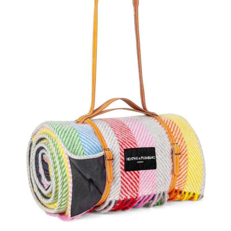 Vanntett piknikteppe | PURE NEW WOOL-Pikniktepper-Heating & Plumbing-Lollypop green-Kvalitetstid AS