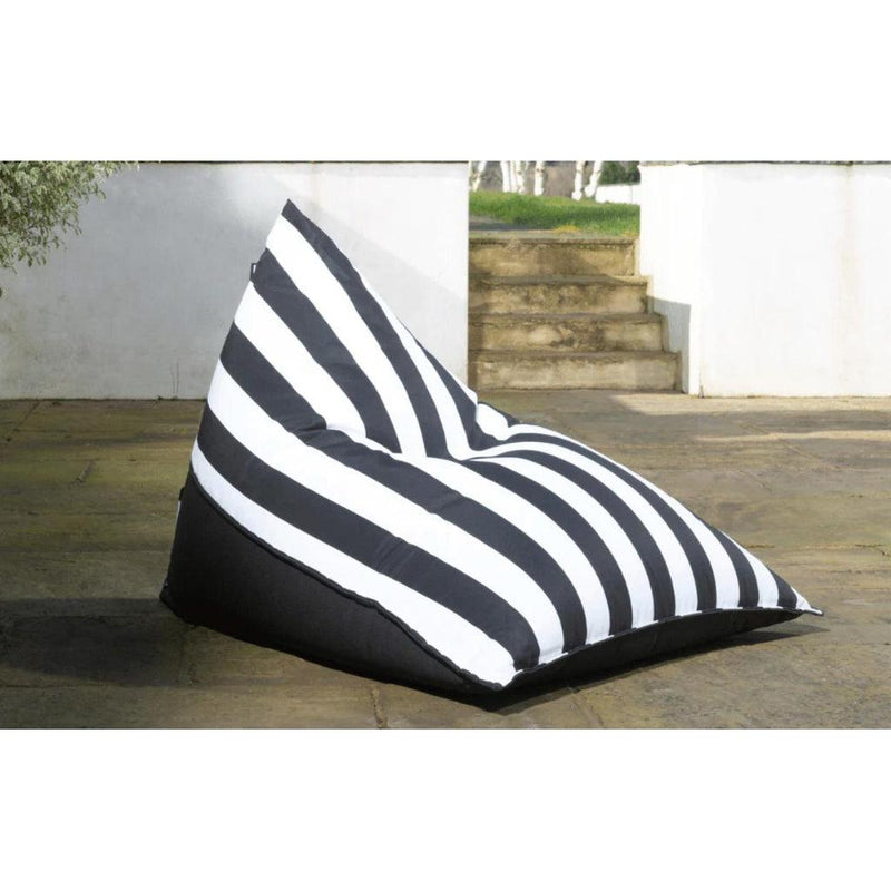 Bean Bag Chair | Inne & Ute-Utemøbler-Armadillo Sun-Black & White Stripe-Kvalitetstid AS