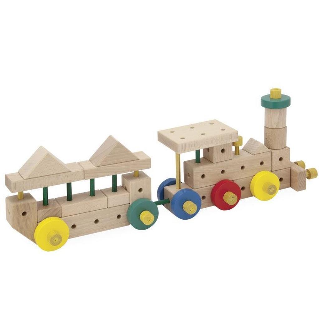 Maker M175 Byggesett Av Tre Fra Matador For Barn 3 År 175 Deler Kraftig Hammer Tang Kile Inkludert 78 Byggeideer-Matador-Kvalitetstid AS